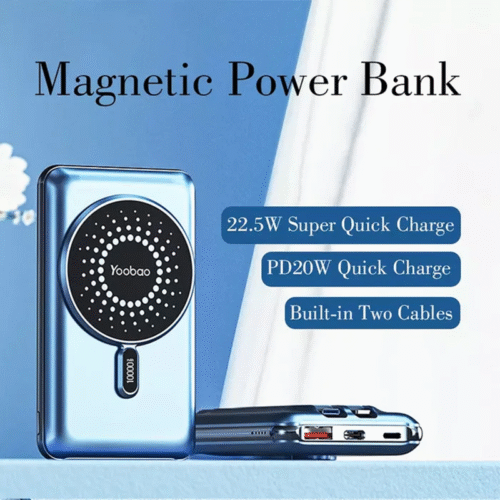 LC41.png Yoobao LC4 10000mAh Built-in Dual Cable Multi-functional Portable Power SupplY
