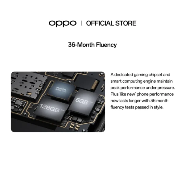 OPPO A38 Smartphone | 6GB RAM + 128GB ROM | 33W SUPERVOOC | 5000mAh Large Battery