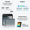 sg-11134301-7rdw2-lxjjkmbrlx1i77.webp SAMSUNG Galaxy Z Flip6, AI Smartphone, Android, 12GB RAM, New 50MP Camera, FlexCam, Long Battery Life, IP48